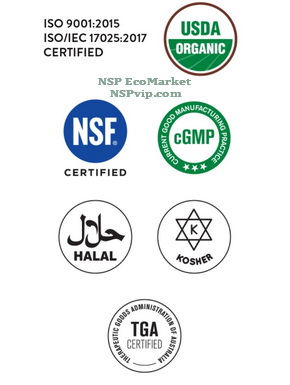 сертификаты и стандарты производства компании nsp